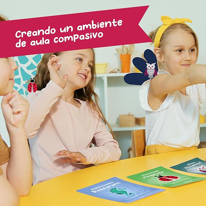 Totem Español Junior Juego para Niños – Juego de Cartas Educativo y Divertido para 5 Años+, Fomenta Autoestima y Empatía, Actividades para la Escuela y la Familia (Junior Edition - Spanish Box)