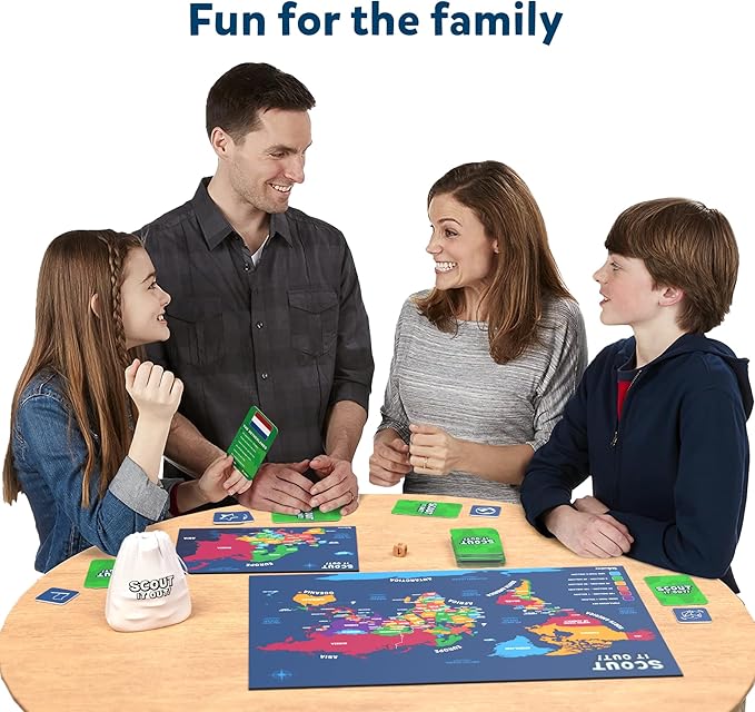 Skillmatics Board Game - Scout It Out, Guessing & Trivia Game for Families, Educational Toys, Card Games for Kids, Teens and Adults, Gifts for Boys and Girls Ages 7, 8, 9 and Up