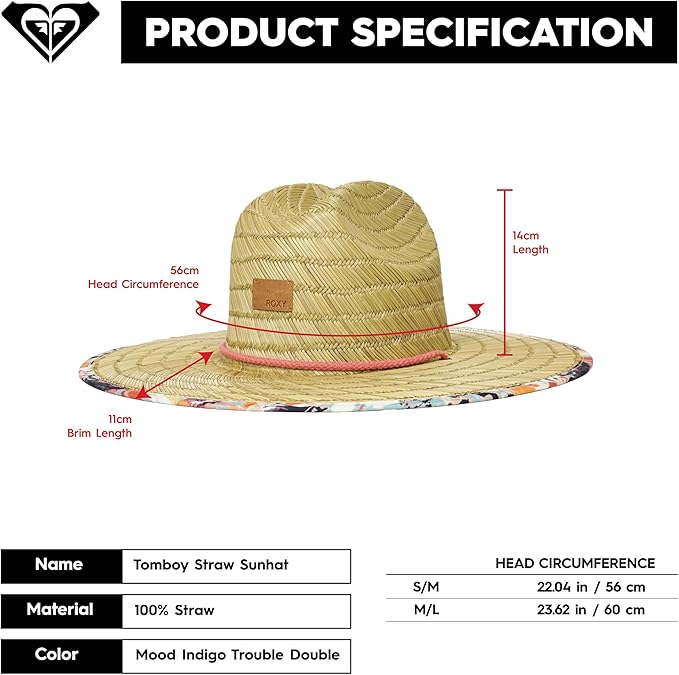 Roxy Women's Tomboy Straw Hat