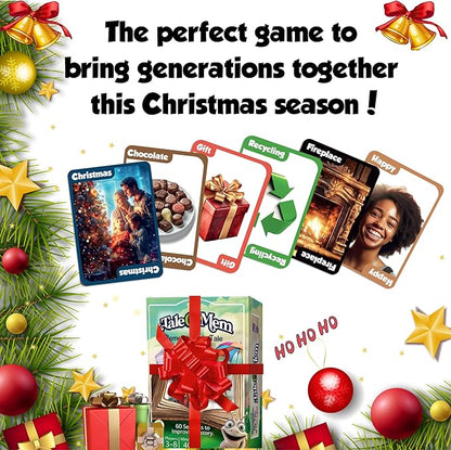 TaleOrMem - Award-Winning Storytelling Cards, Fun Family Card Games, Improv Games for Kids & Adults, with 180 Story Telling Cards & 60 Story Starters. Boosts creativity, a party game for 3-8 Players