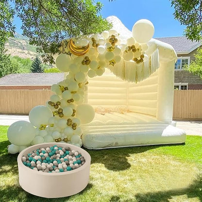 Realhaha Ball Pit Balls 50 100 200 500 Play Balls Plastic Balls for Baby Girls Toddlers Kids Play Tent Pool Playhouse Playpen Party Decoration