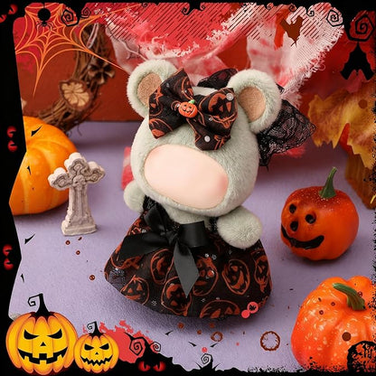 1 Sets 17cm Doll Clothes Set(6.7inch), Dress up Doll Clothing Set Adorable Replacement Stylish Have a Seat Outfit (Halloween A Style)