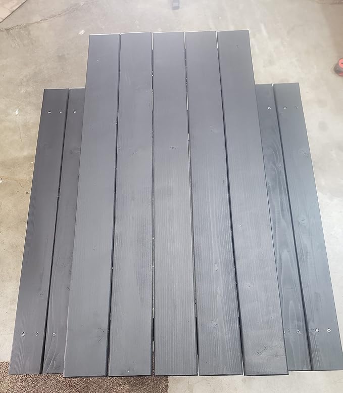 "Generic" Kids Picnic Table Made from Cedar Lumber (Black)