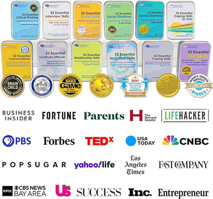 52 Essential Critical Thinking: Smart Flash Cards to Uncover Implicit Biases, Detect Cognitive Biases in Social Media, AI, Writing, Speech, Debate, for Teens & Adults - by Harvard Educator