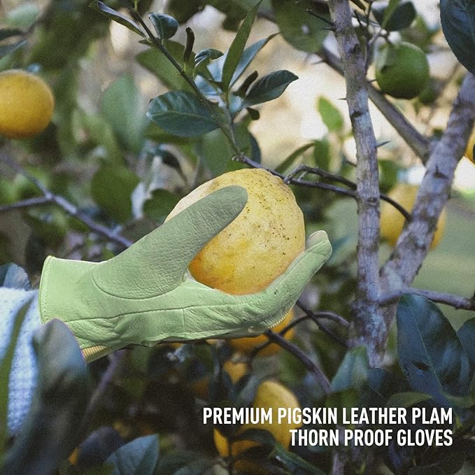 HANDLANDY Women Safety Work Gloves Utility Touch Screen Working Grip Glove for Yardwork Gardening Breathable Mechanic Gloves