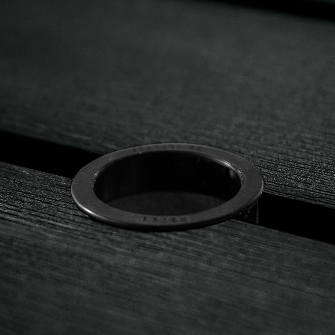 highwood Hometown Picnic Table, 6 Foot, Black