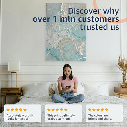 artgeist Canvas Wall Art Print World Map 24x16 in - 1pcs Home Decor Framed Stretched Picture Photo Painting Artwork Image Abstract World Map Vintage Continents k-C-10001-b-a