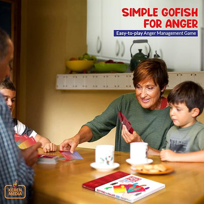 Behind The Anger Card Game | Therapy Games for Teens & Kids | Anger Management Tool for Families & Counselors | CBT Activity for Emotional Regulation | ADHD Tools for Kids