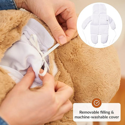 ODOXIA Big Weighted Animals for Anxiety 5lb Sloth | Stuffed Weighted Plush for Kids, Adults | Weighted Stuffed Animals | Weighted Plushies | Weighted Plushie