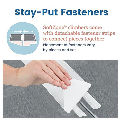 ECR4Kids SoftZone Tiny Twisting Climber, Beginner Playset, Contemporary, 5-Piece