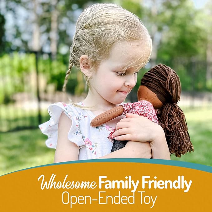 Elly & Grace Bible Stories for Kids, So Loved Collection: Book and Doll Set Teaching Christian Toddlers Faith Lessons, Great Baby Baptism Gifts for Girls (Hope Doll)