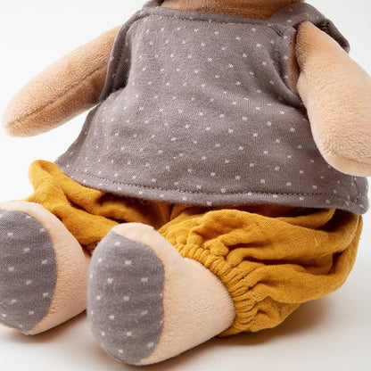 9" Organic Cotton Plush Toys, Plush Bear Stuffed Animals Soft Cuddly Toy for Babies and Toddlers