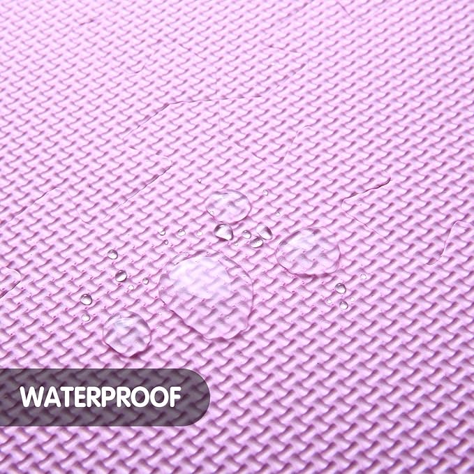 Foam Play Mat for Kids，25Pcs Square Interlocking Puzzle Floor Mat，Baby Play Mat Floor Mat Foam Puzzle Playmat for Toddlers with Fence（Musical Instrument-CSH016