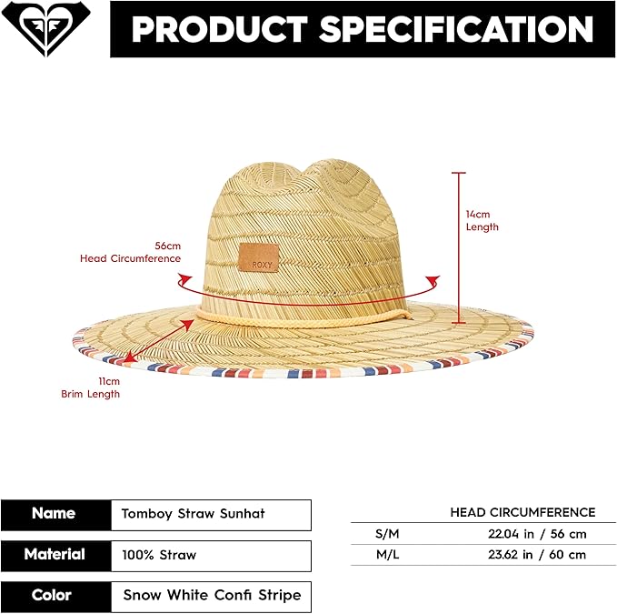 Roxy Women's Tomboy Straw Hat