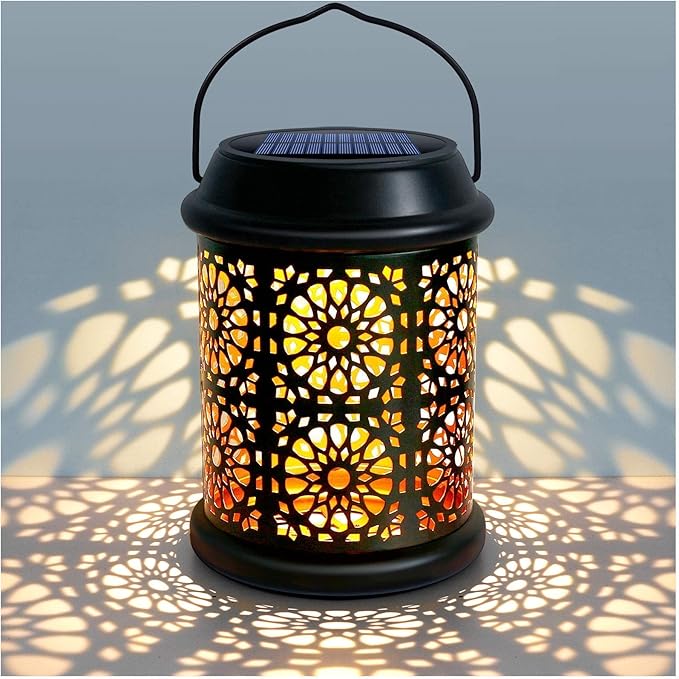 DenicMic Solar Lantern 1 Pack + Wall Lights 2 Pack