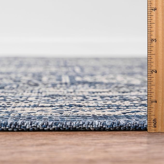 Keen Home Design Terrace Outdoor Runner Rug - 2x10 Washable Indoor/Outdoor Rug for Patio, Kitchen, Balcony, Beach, Garden, Deck and Porch, Size: 2'2"x9'11"