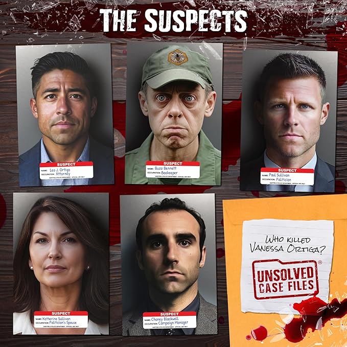 Unsolved Case Files | Ortiga, Vanessa - Cold Case Murder Mystery Game - Can You Solve The Crime?