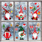 Joy Bang 320 PCS Christmas Window Clings, Christmas Window Stickers Decorations Gnome Snowflake Xmas Decals Decor for Glass Window Home Office Indoor