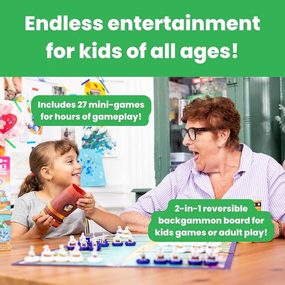 Story Time Chess - Chess Sets for Kids, Kids Chess Set, Chess Game Toddlers, Learning Games for Kids, Chess Sets for Boys & Girls