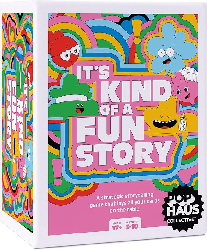 It’s Kind of a Fun Story – Adult Party Game & Storytelling Card Game with 320 Conversation Cards for Friends, Couples, Families, Game Nights, Bachelorette Parties, Pre-Games, and Happy Hours