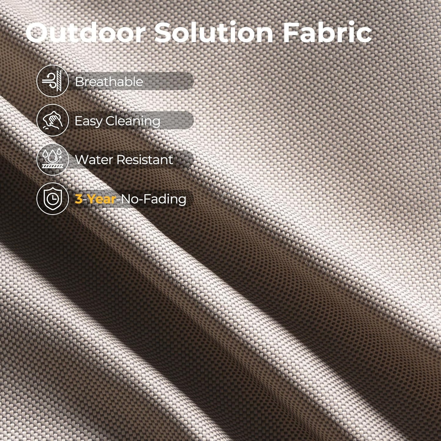 HOOOWOOO Outdoor Sectional Patio Furniture Set,6 Pieces Wicker Conversation Sets L Shaped Couch,Extra Deep Out Door Sofa Outside Furniture,Beige