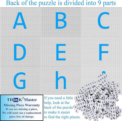 Think2Master Colorful Vintage USA National Park 250 Pieces Jigsaw Puzzle. Fun Educational Toy for Kids, School & Families. Great Gift for Ages 8+ Great Gift for Interested in Traveling. 14.2” X 19.3”