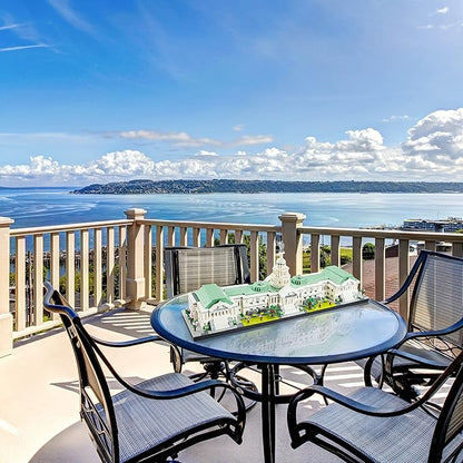 Gift Architecture Capitol Building Model Set - 3630pcs | Micro Blocks | Detailed Designs | Display-Worthy | Great Gift for Adults & Kids