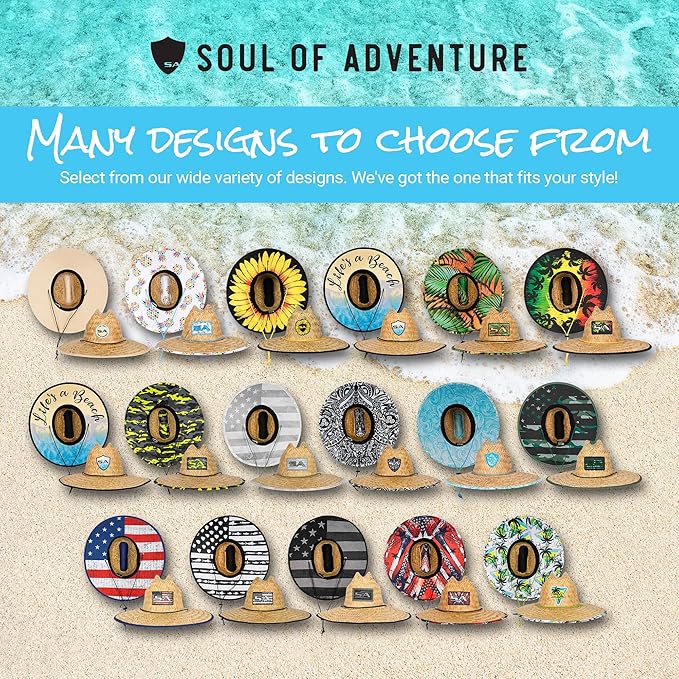S A Company Summer Straw Hats for UV Sun Protection | Unisex Adult