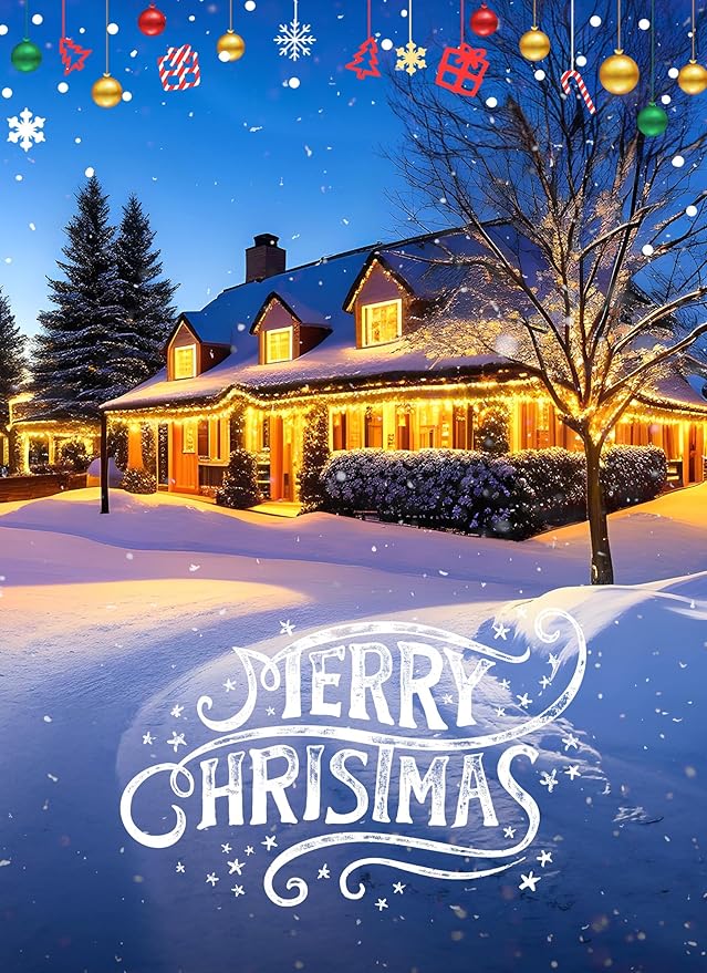 C9 LED Christmas Lights Outdoor, 100 Feet C9 String Lights with 100 Shatterproof Matte Bulbs, Connectable Waterproof Christmas Tree Lights for Holiday Roofline Backyard Garden Decor, Warm White