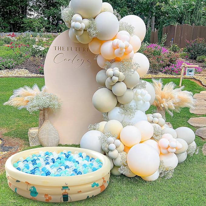 Realhaha Ball Pit Balls 50 100 200 500 Play Balls Plastic Balls for Baby Girls Toddlers Kids Play Tent Pool Playhouse Playpen Party Decoration