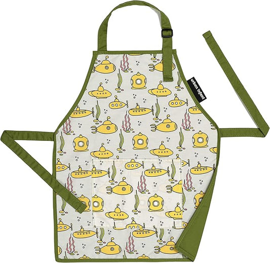 Urban Infant Little Helper Kids Apron - Children's Cooking Art Gardening - Great Gift for Toddler Boys and Girls