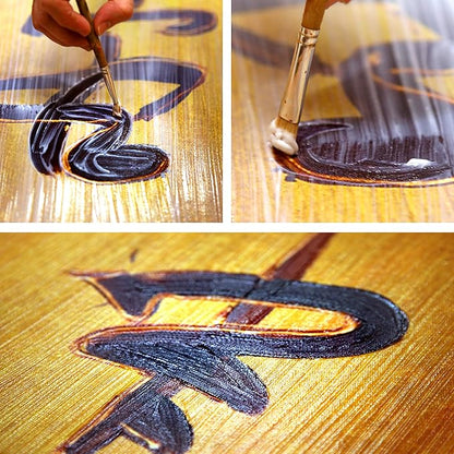 artgeist Textured Canvas Wall Art World map 35x24 in - 1pcs Painting Canvas Prints Picture Artwork Image Framed Contemporary Modern Wall Home Map Continent Sun Abstract k-C-10000-b-a