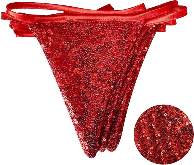 Red Party Decorations Double Sided Sequin Red Triangle Pennant Banner Flag Bunting Garland for Birthday Graduations Anniversary Wedding Engagement Bachelorette Valentines Bridal Shower Hen Party Decor