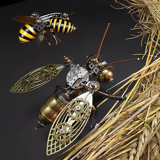 Mechanical Metal DIY 3D Insect Brass Puzzle (Bumblebee)