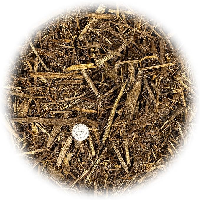 Premium Organic Natural Mulch Cover - Enhance Your Indoor Plants with Natural Aroma and Organic Benefits - 1 Quart