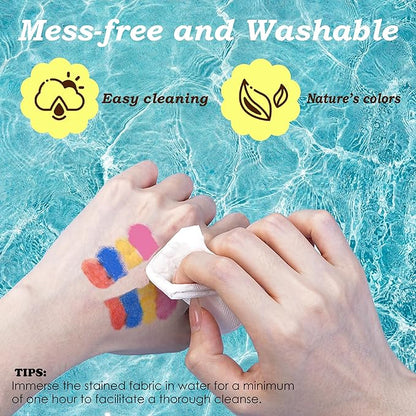 60 Pack Dot Markers, 12 Assorted Colors, 5 Sets x 12 Colors Washable Dot Paint Markers for Toddlers Kids Preschool, Paint Bingo Daubers Supplies, Crafts Kits Coloring Set, Non Toxic Water-Based