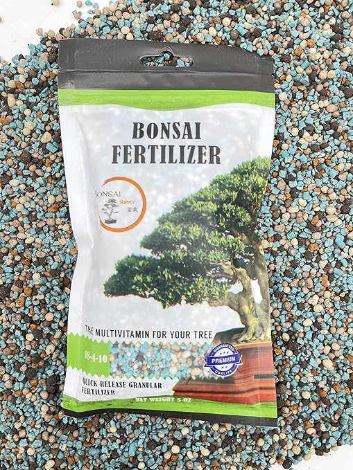 Bonsai All-Purpose Fertilizer by The Bonsai Supply – 5oz | Quick Results | Micro Nutrients for Vital Bonsai Health
