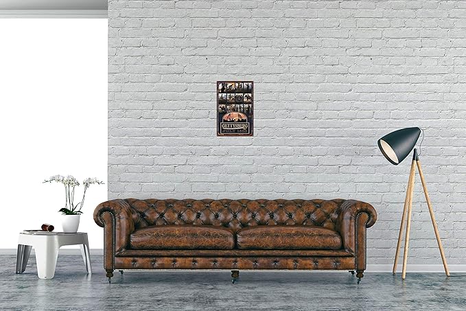 Gettysburg Civil War Collage Rustic Metal Art Print from Travel Artwork by Artist Paul A. Lanquist 11.5" x 17.5"