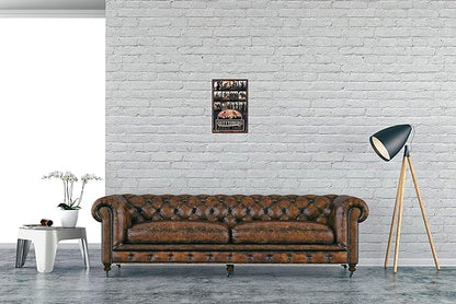 Gettysburg Civil War Collage Rustic Metal Art Print from Travel Artwork by Artist Paul A. Lanquist 11.5" x 17.5"