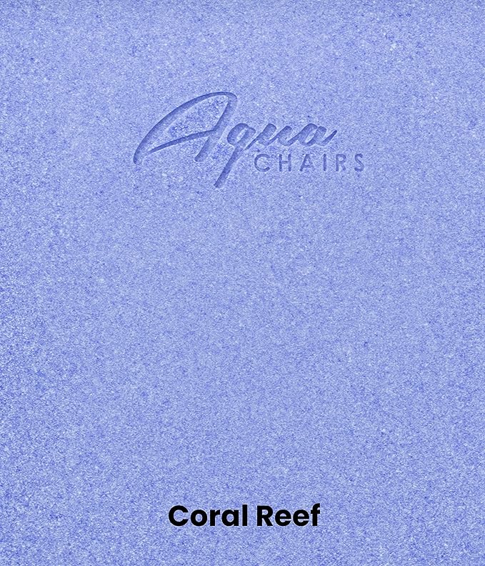 Aqua Outdoors in-Pool Side Table Large for 10-14 in. of Water (Coral Reef)