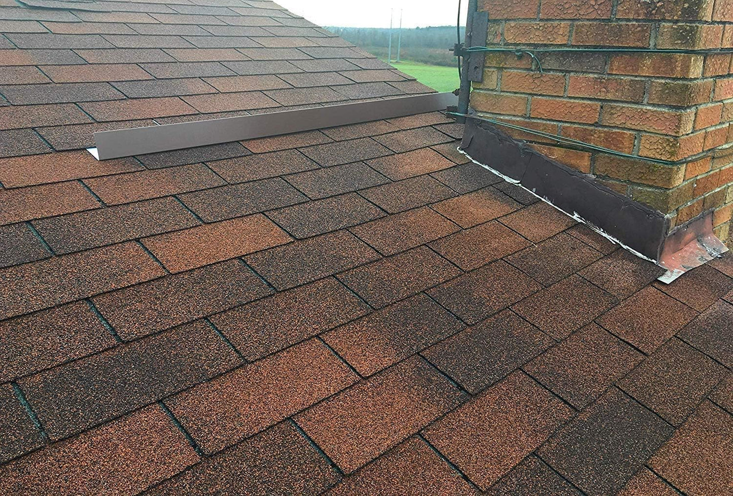 Eagle 1-26 Gauge 5 Foot Rain Diverter - Nails and Instructions Included (Mill Finish Aluminum, Copper, Galvanized, Stainless Steel & More) (2, Charcoal Grey)