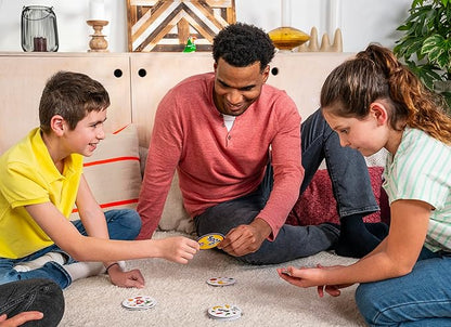 Asmodee Spot It! Classic Card Game (2024 Refresh) - Eco-Blister Edition, 5-in-1 Visual Perception Game for Quick Reflexes and Family Fun, Ages 6+, 2-8 Players, 10 Minute Playtime