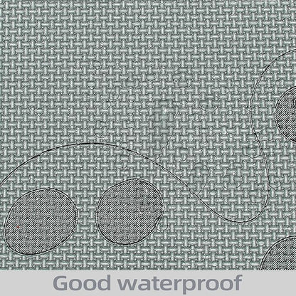 qqpp EVA 18 Tiles Baby Play Mat for Playing, Interlocking Foam Floor Mats for Tummy Time & Crawling, Puzzle Flooring Tiles with Animals Laser Pattern for Kids. Gray. QL-11(L) b18N