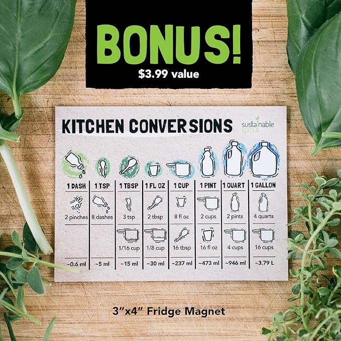 Culinary Herb Seeds Variety Pack: 10 Spice Herbs, Hydroponic Garden Indoors, Heirloom Planting Basil, Parsley, Sage, Thyme, Rosemary, Cilantro, Chives Dill Oregano, Summer Savory by Sustainable Sprout