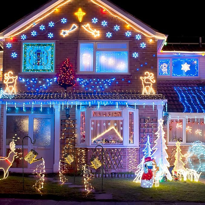 Otdair Solar Watering Can with Lights, Outdoor Garden Decor Waterproof Solar Garden Lights for Outdoor Pathway Yard Lawn Patio Party Decorations Gifts for Mom Grandma Birthday