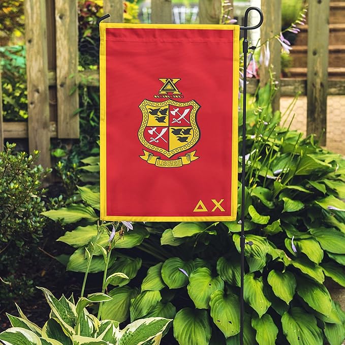Delta Chi Licensed Flag Garden Flag Banner Yard Decor Outdoor Decoration (Delta Chi #1)