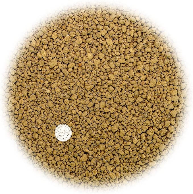 Japanese Hyuga Pumice - 20 Quart - Premium Additive for Orchid & Bonsai Tree Soil |Professional Imported Sifted and Ready to Use (4 Bags of 5 Quart)