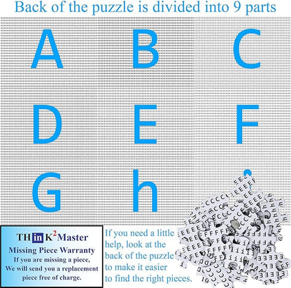 Think2Master Colorful Vintage World Destinations 250 Pieces Jigsaw Puzzle. Fun Educational Toy for Kids, School & Families. Great Gift for Ages 8+ Great Gift for Interested in Traveling 14.2” X 19.3”