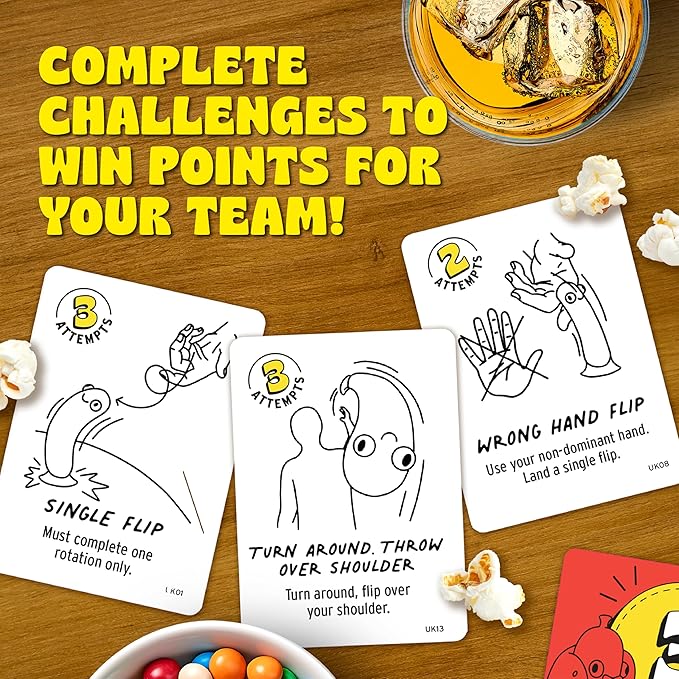 Big Potato Chicken vs Hotdog: Funniest Party Game You'll Ever Play | Flippin' Fun for Family, Adults and Kids - Perfect Halloween Game | Bonus Content Included