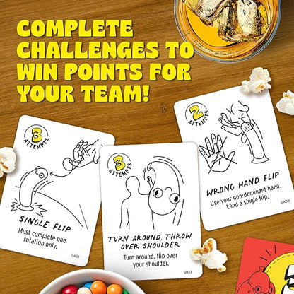 Big Potato Chicken vs Hotdog: Funniest Party Game You'll Ever Play | Flippin' Fun for Family, Adults and Kids - Perfect Halloween Game | Bonus Content Included